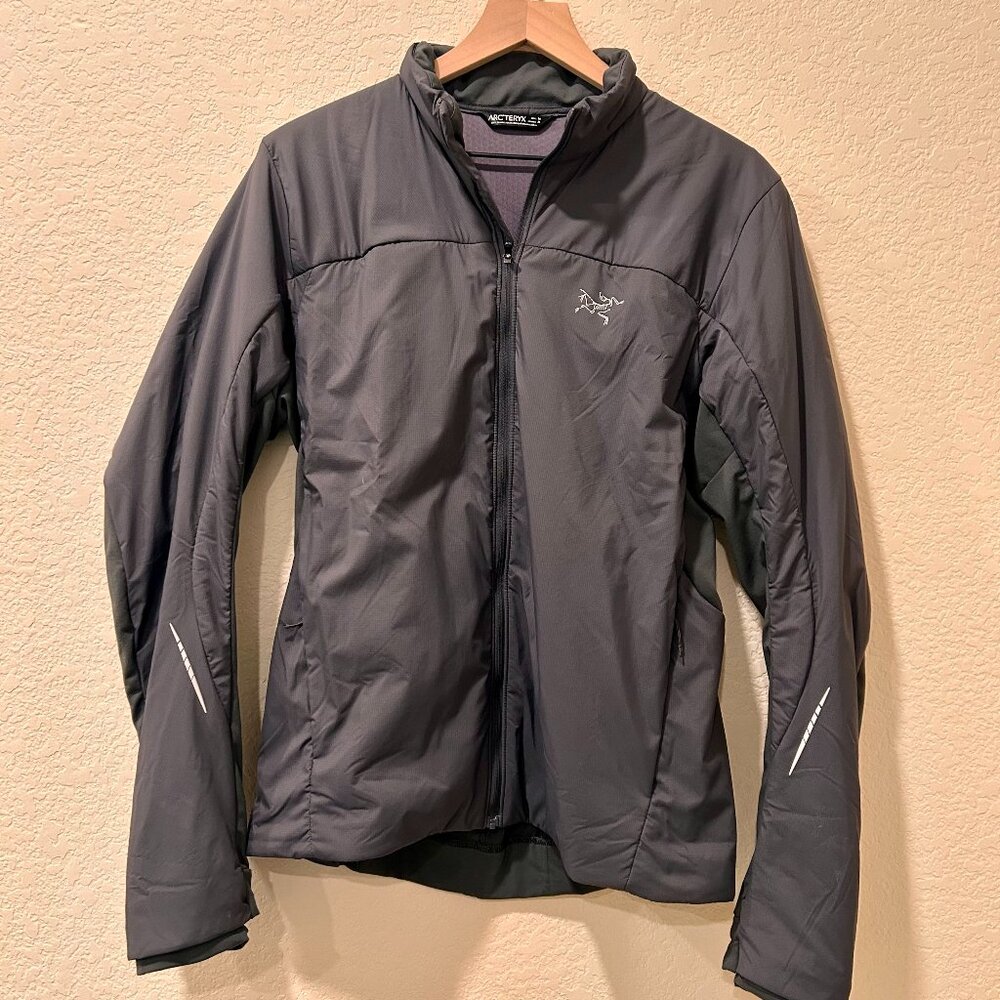 ARC'TERYX Argus Softshell Jacket Full Zip Gray/Grey Men's Size Medium